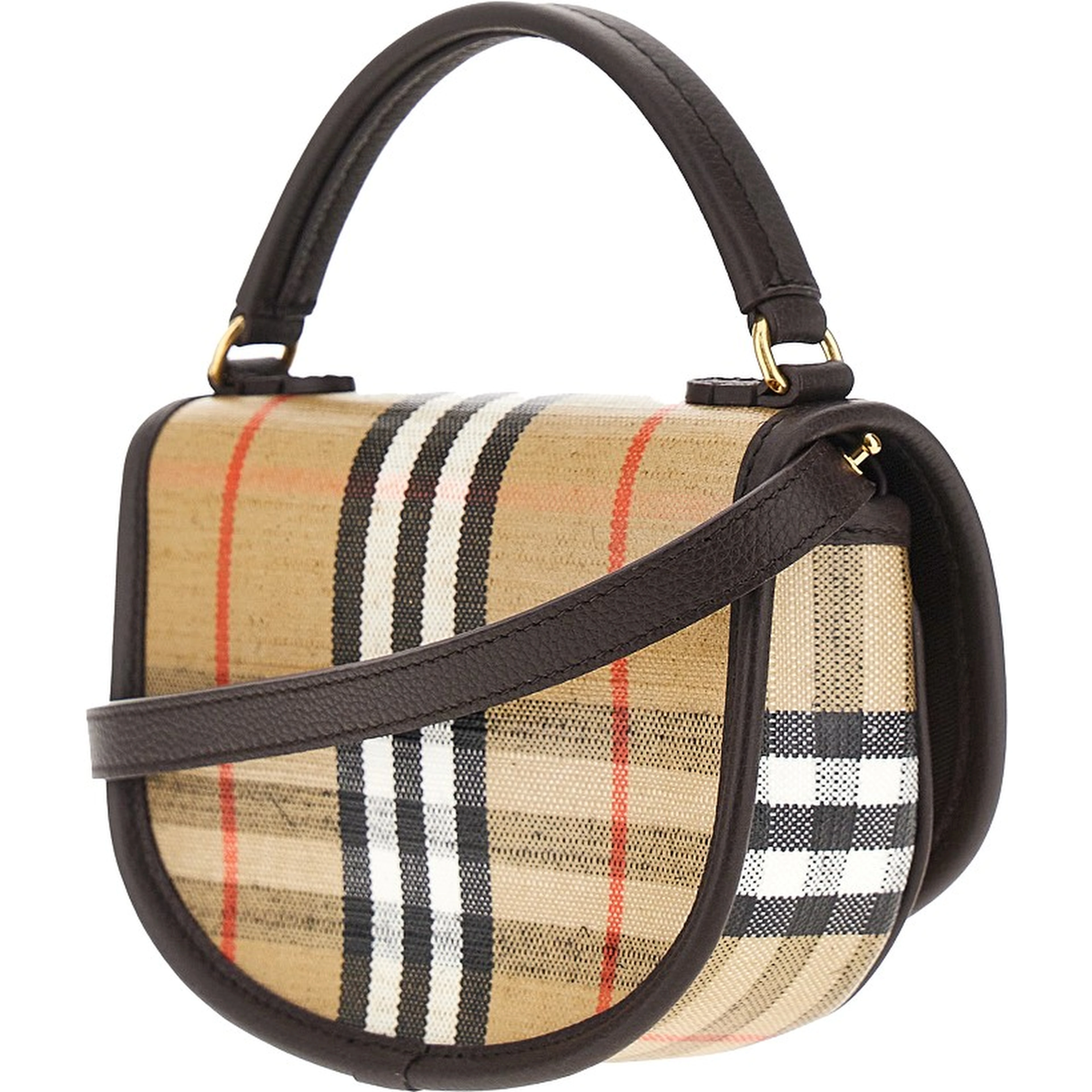 Coated canvas mini 'Highlands' bag