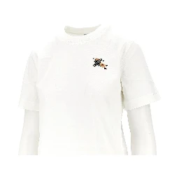 Knight Check embroidery T-shirt