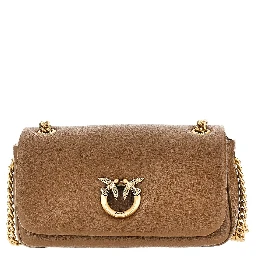 Leather large Click Soft Horizontal bag