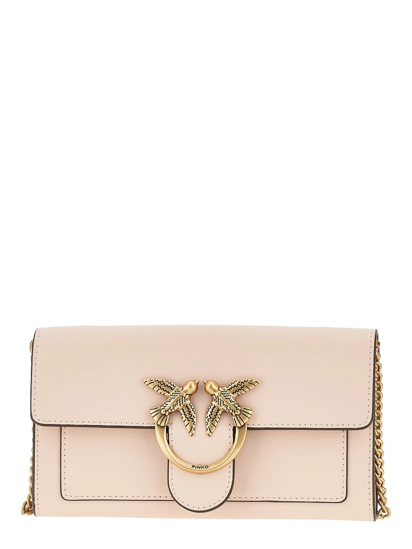 Love Bag One leather clutch