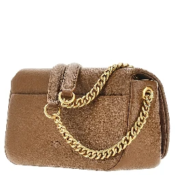 Leather large Click Soft Horizontal bag