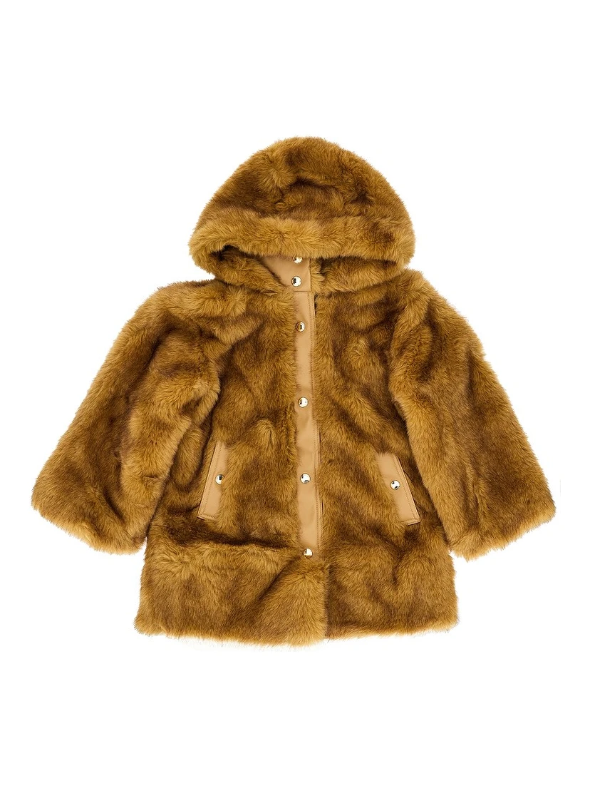 Faux fur coat