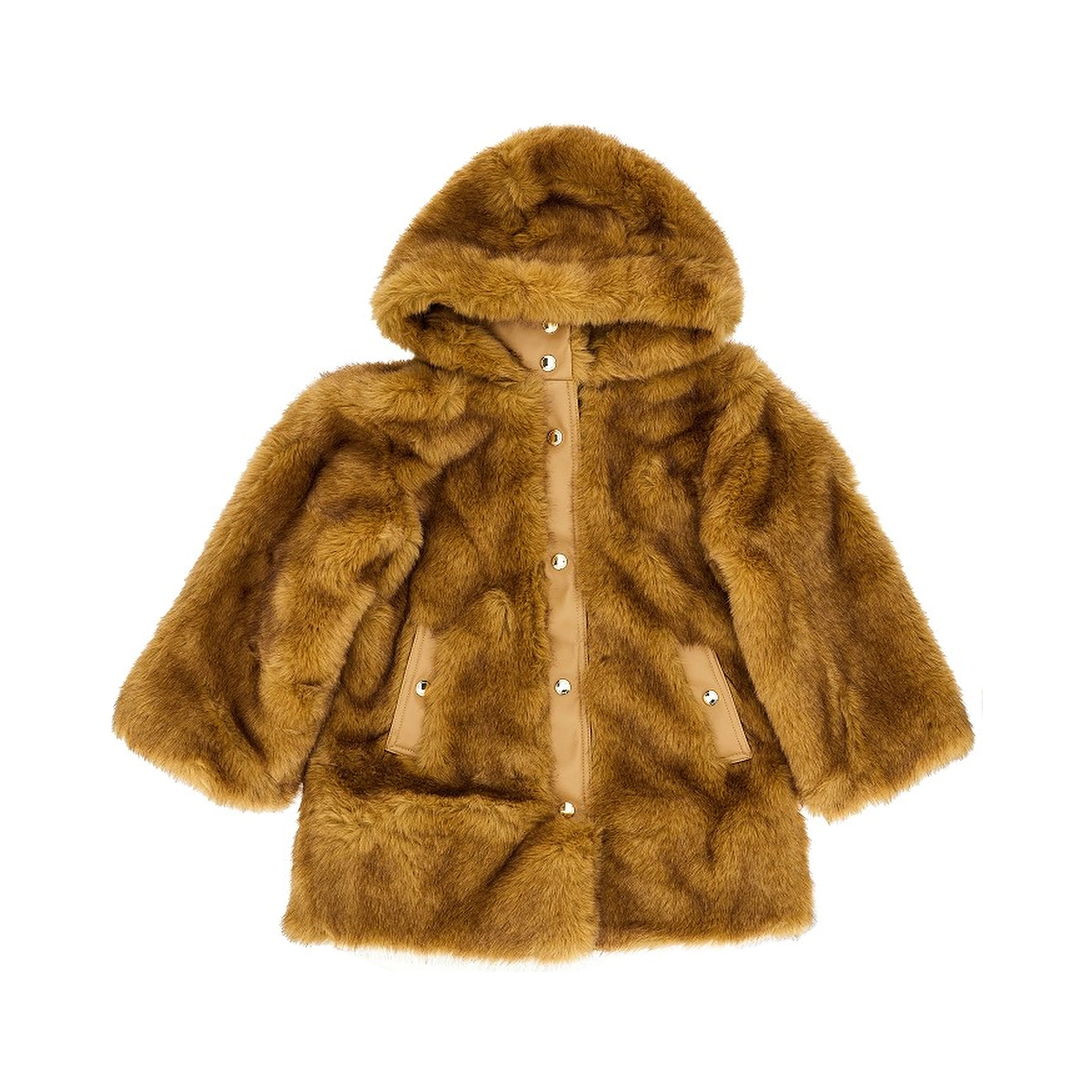 Faux fur coat