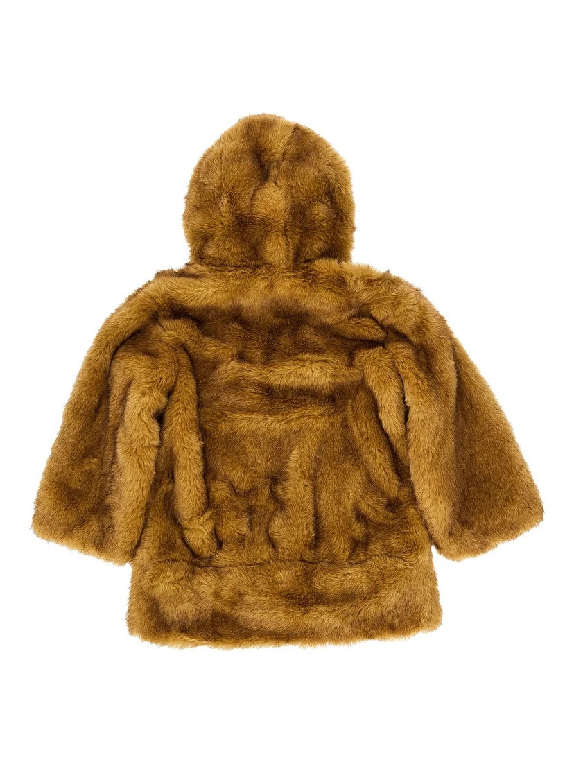 Faux fur coat