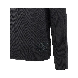 Ribbed jersey long-sleeved T-shirt