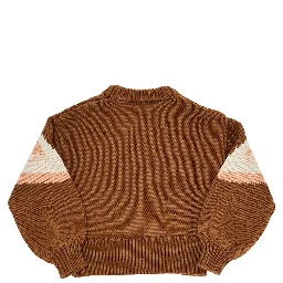 Flamingos intarsia sweater