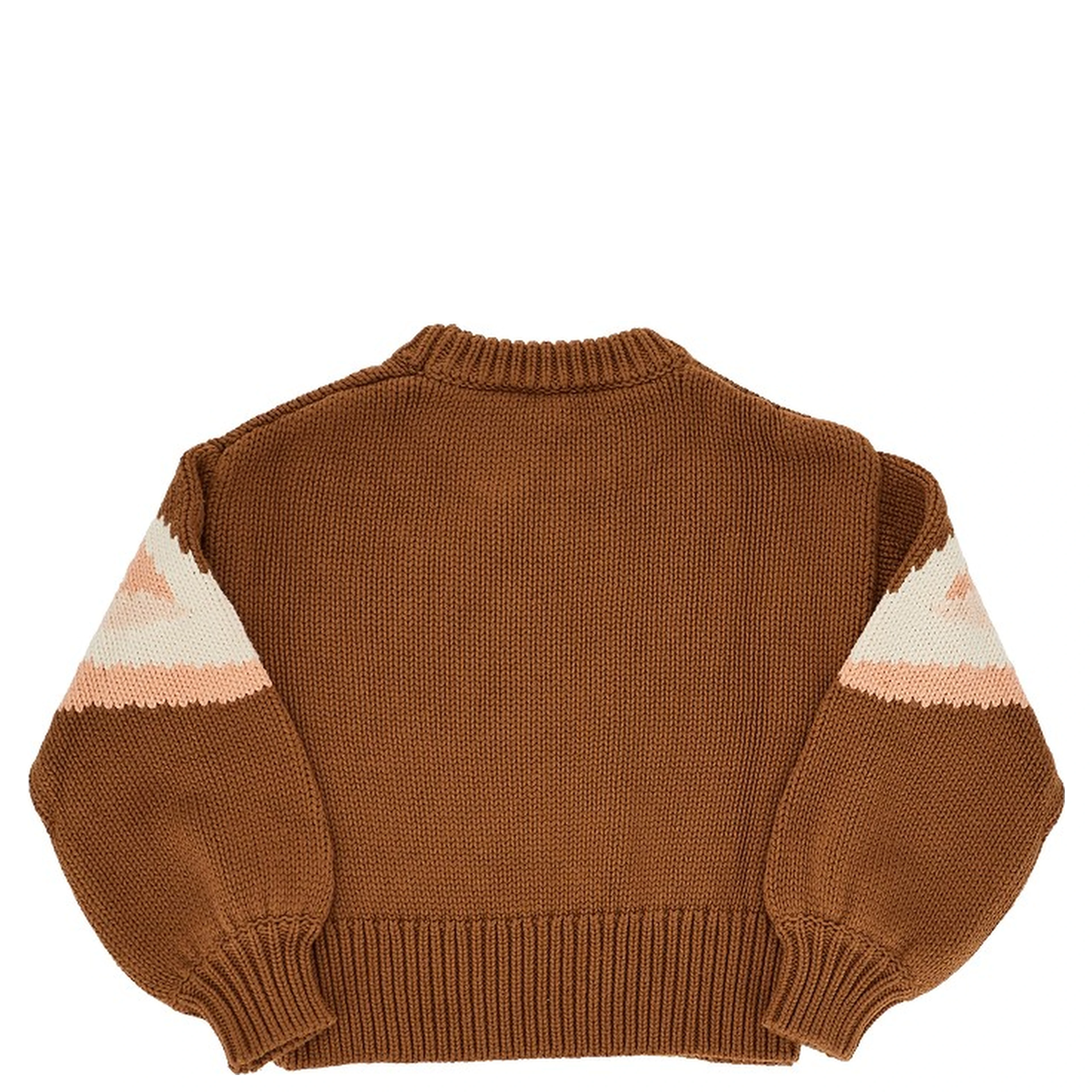 Flamingos intarsia sweater