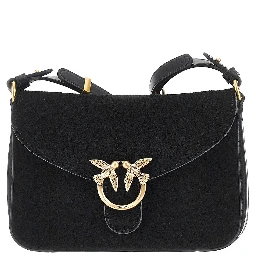'Mini Love Bag Satchel' suede leather bag