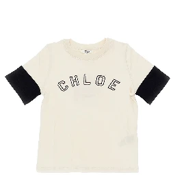 Logo embroidery T-shirt
