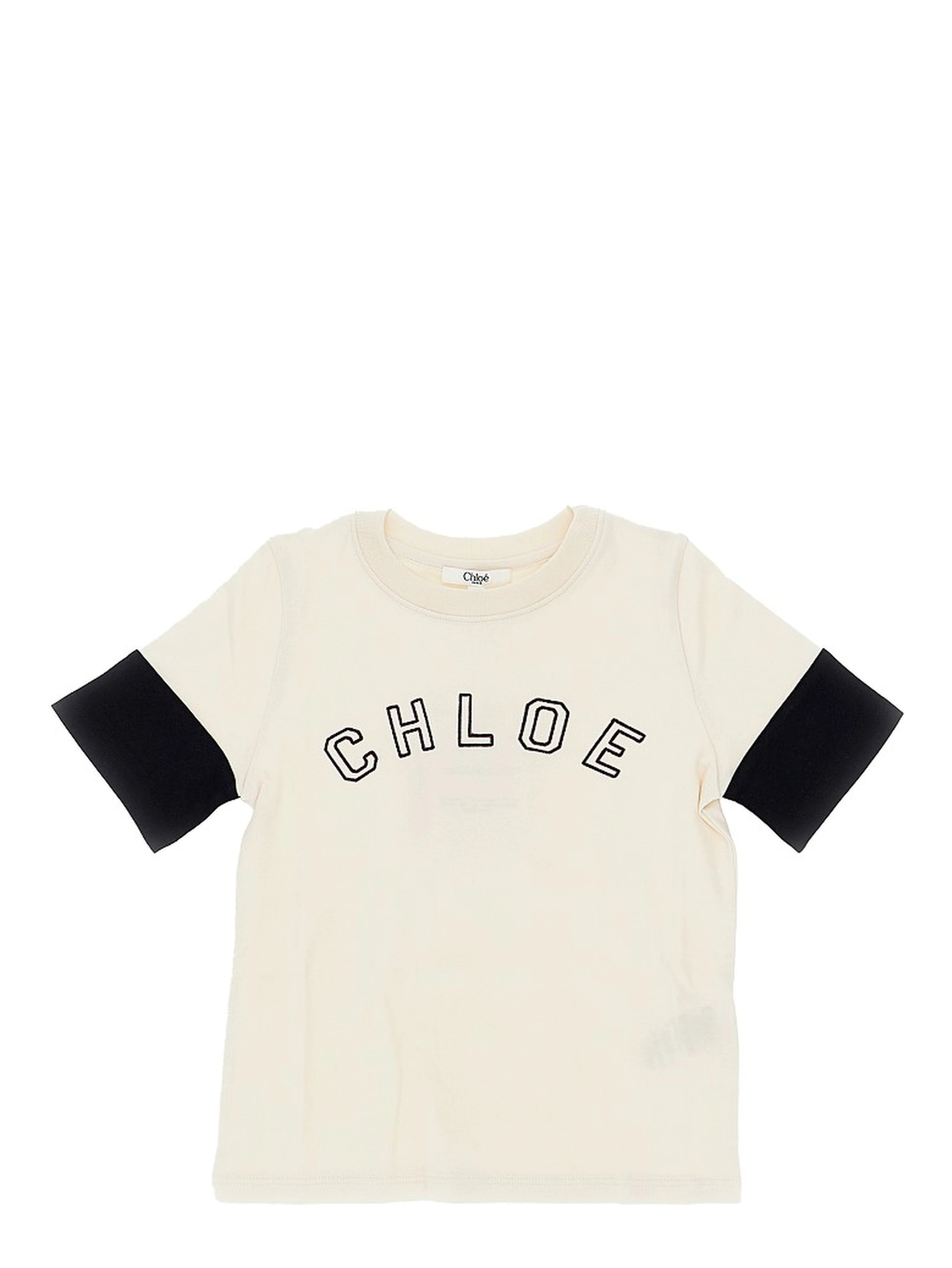 Logo embroidery T-shirt