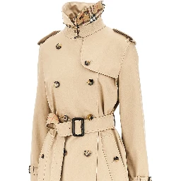 'Lakefield' knee-length trench coat