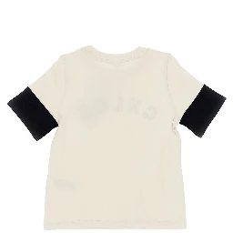Logo embroidery T-shirt