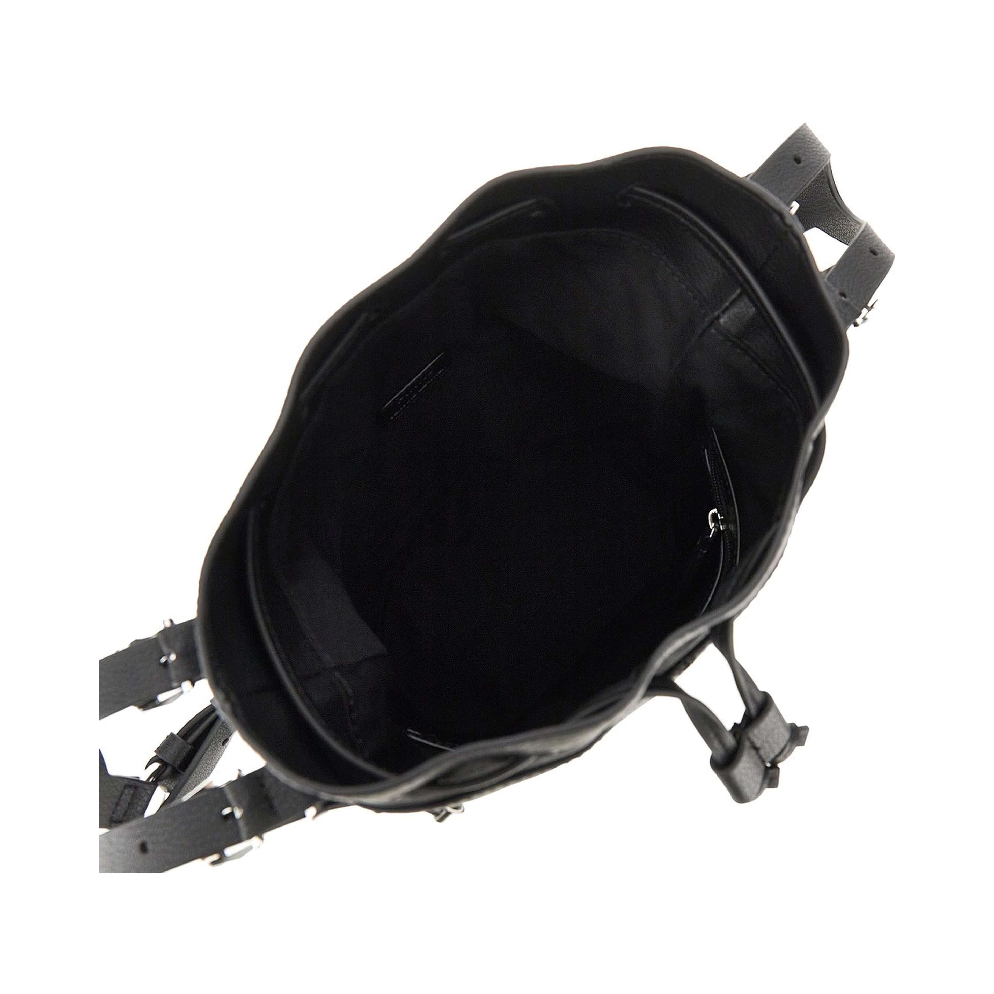 'Bucket Mini' leather bag
