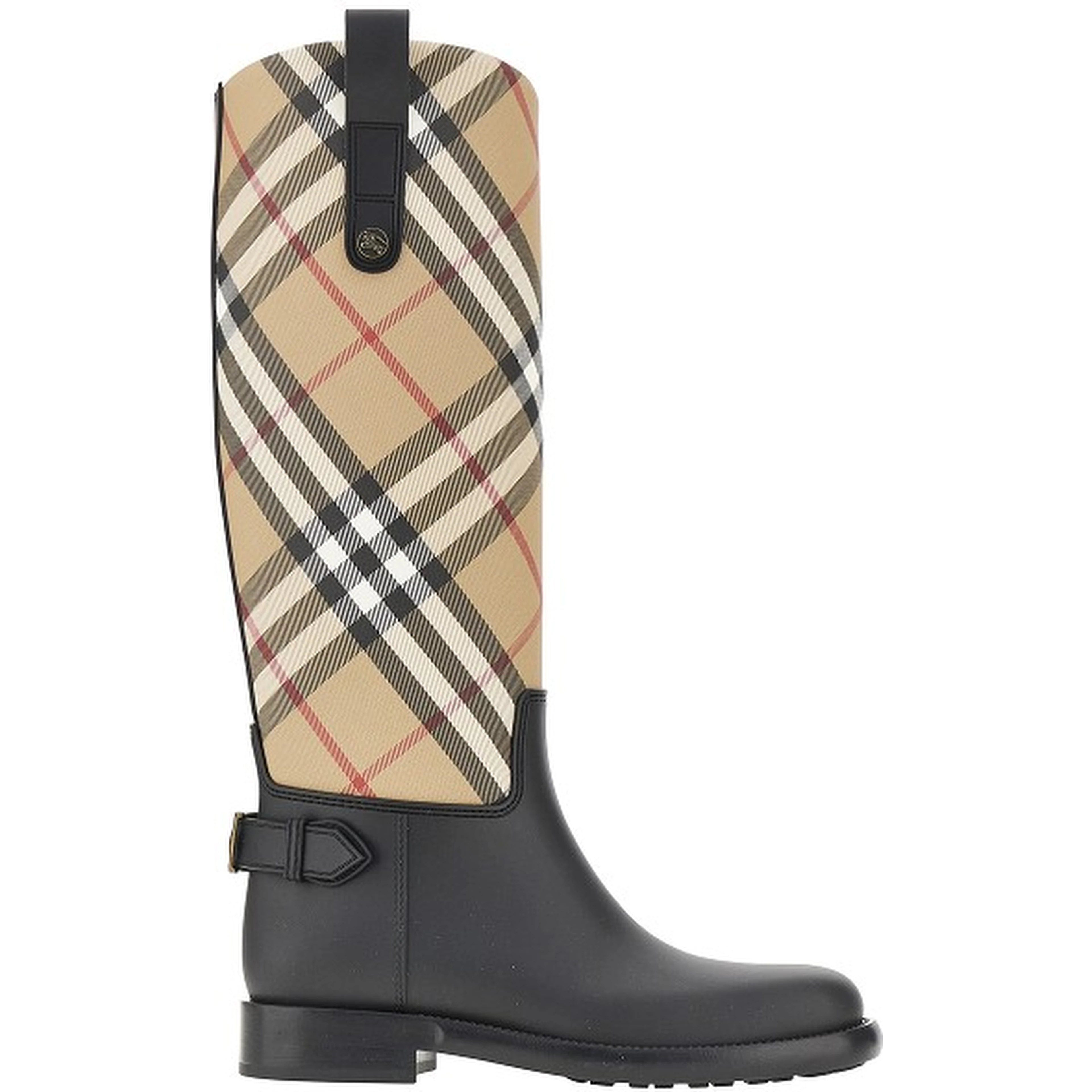 'Cavalier Check' boots