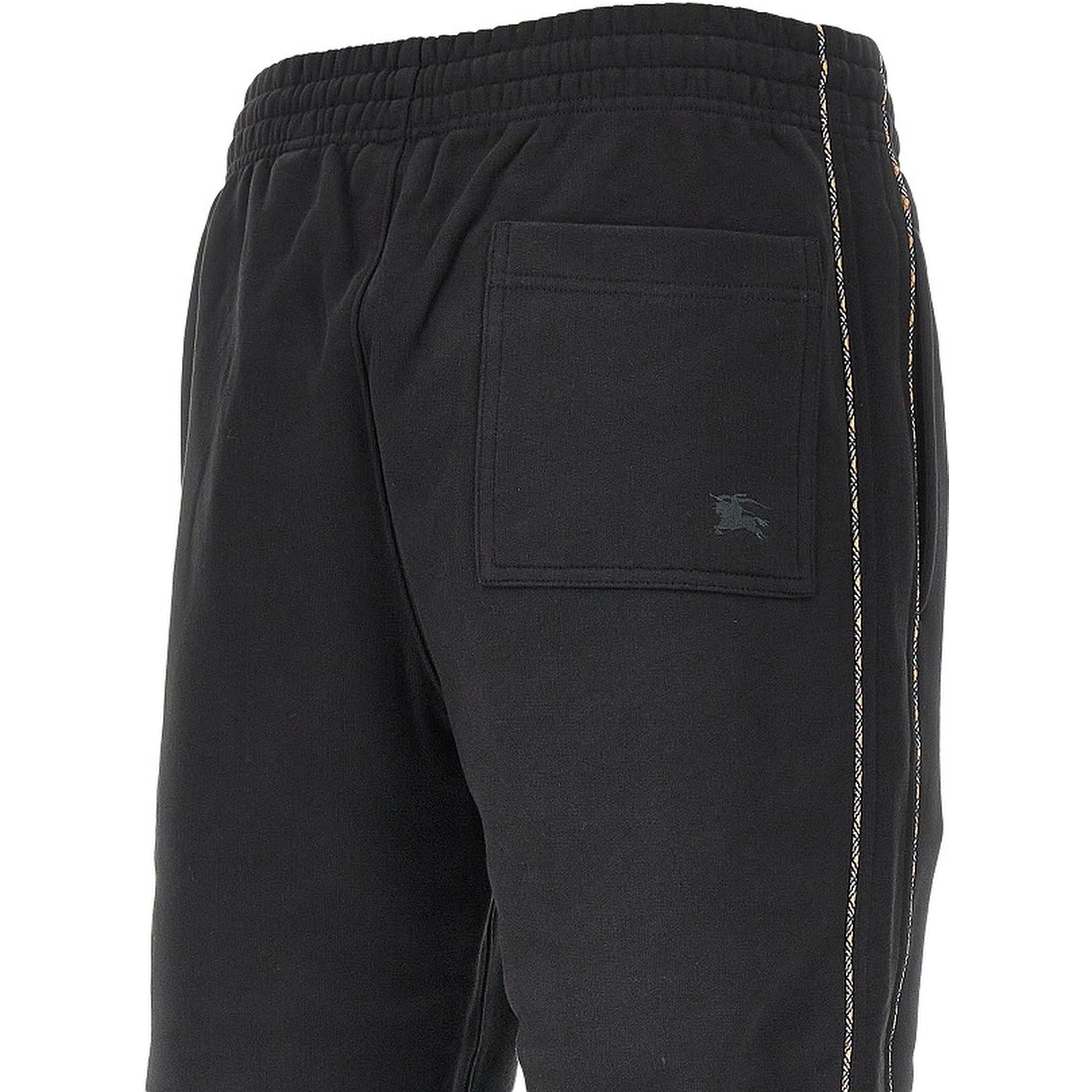 Sweatpants with Check piping