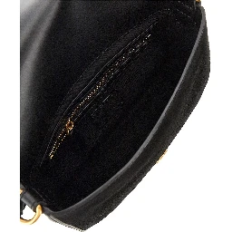 'Mini Love Bag Satchel' suede leather bag