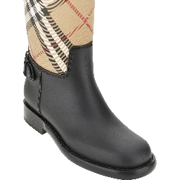'Cavalier Check' boots