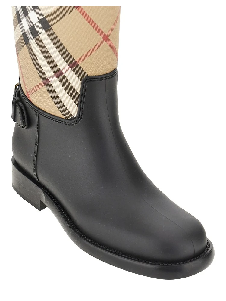 'Cavalier Check' boots alternative