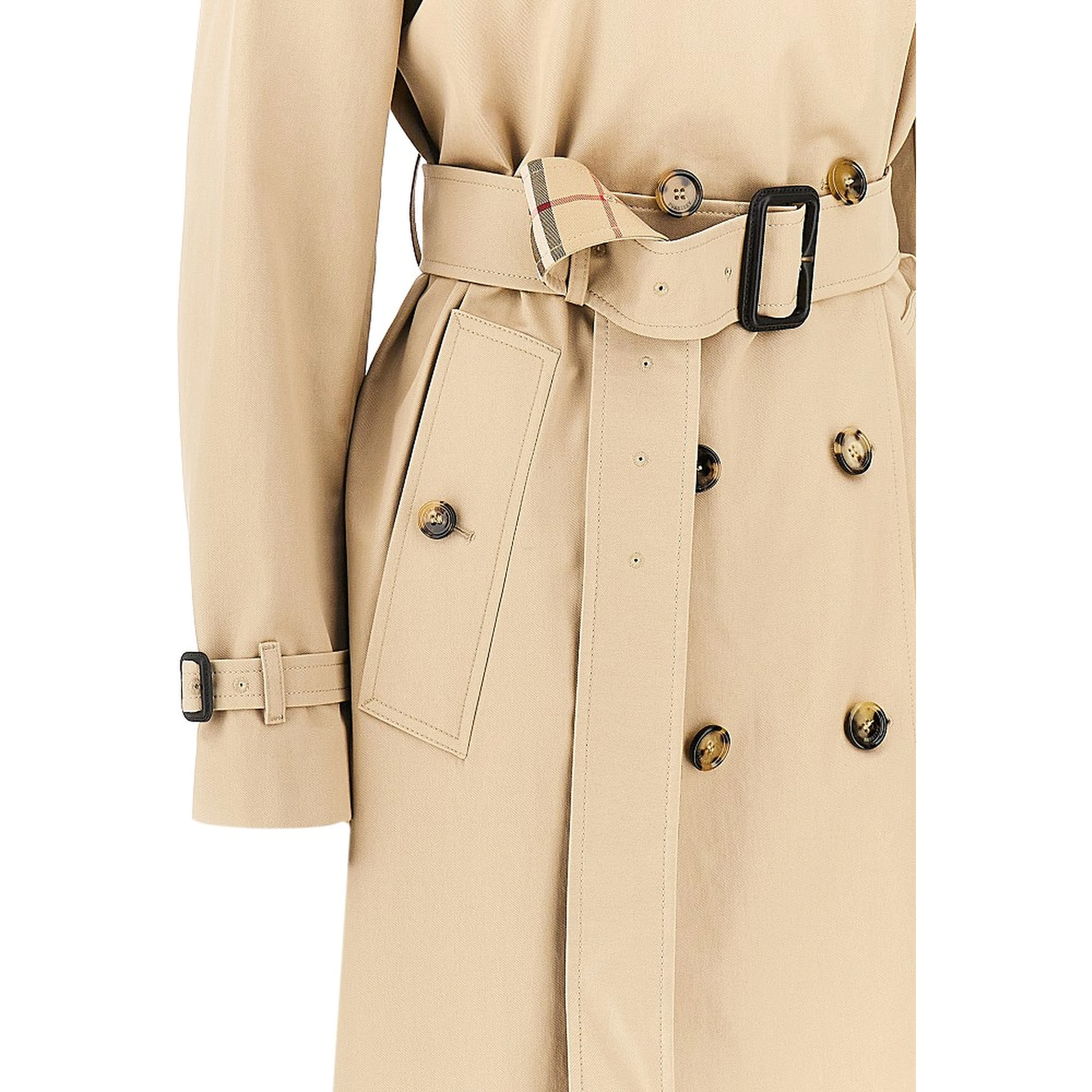 'Lakefield' knee-length trench coat