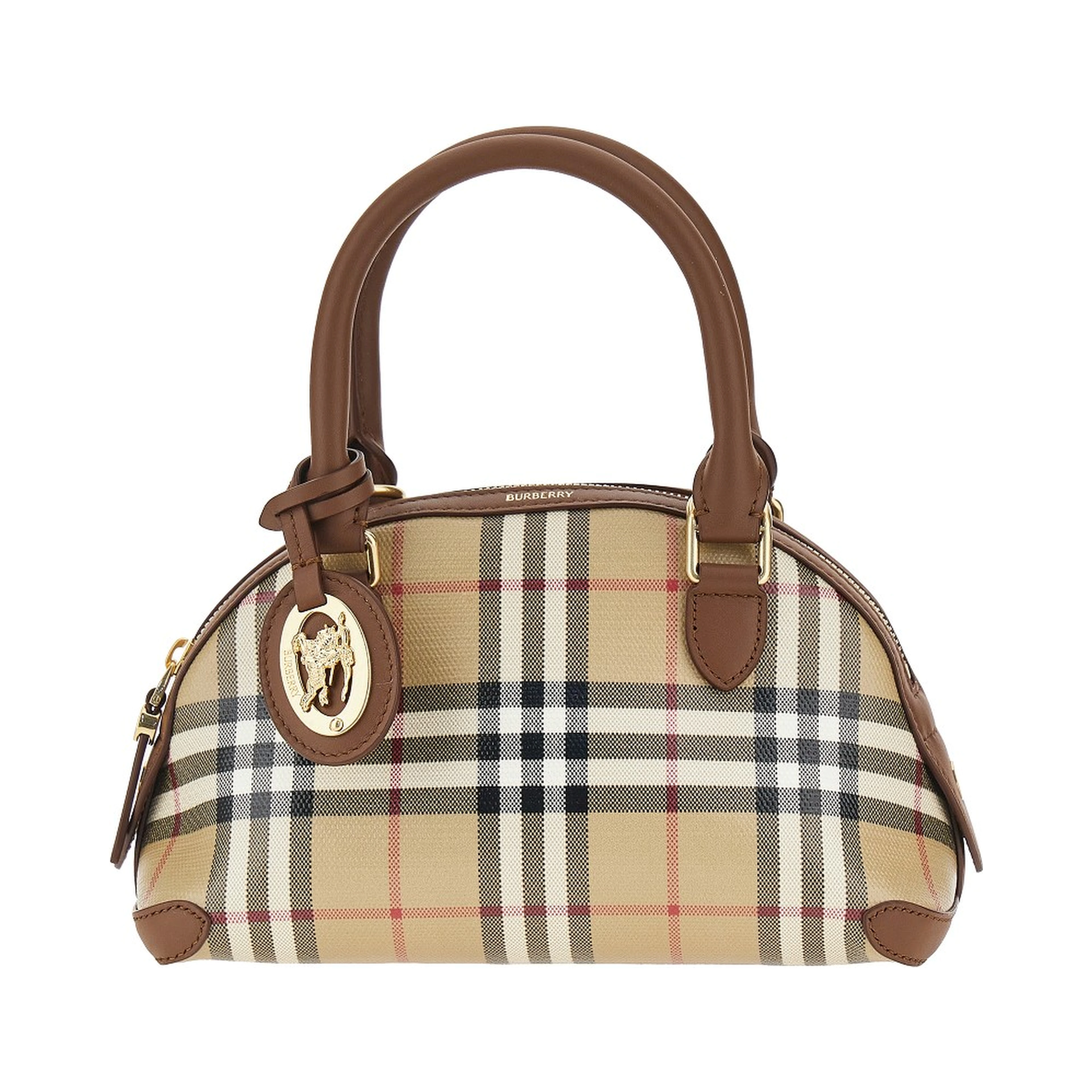Coated Check canvas mini 'Primrose' bag