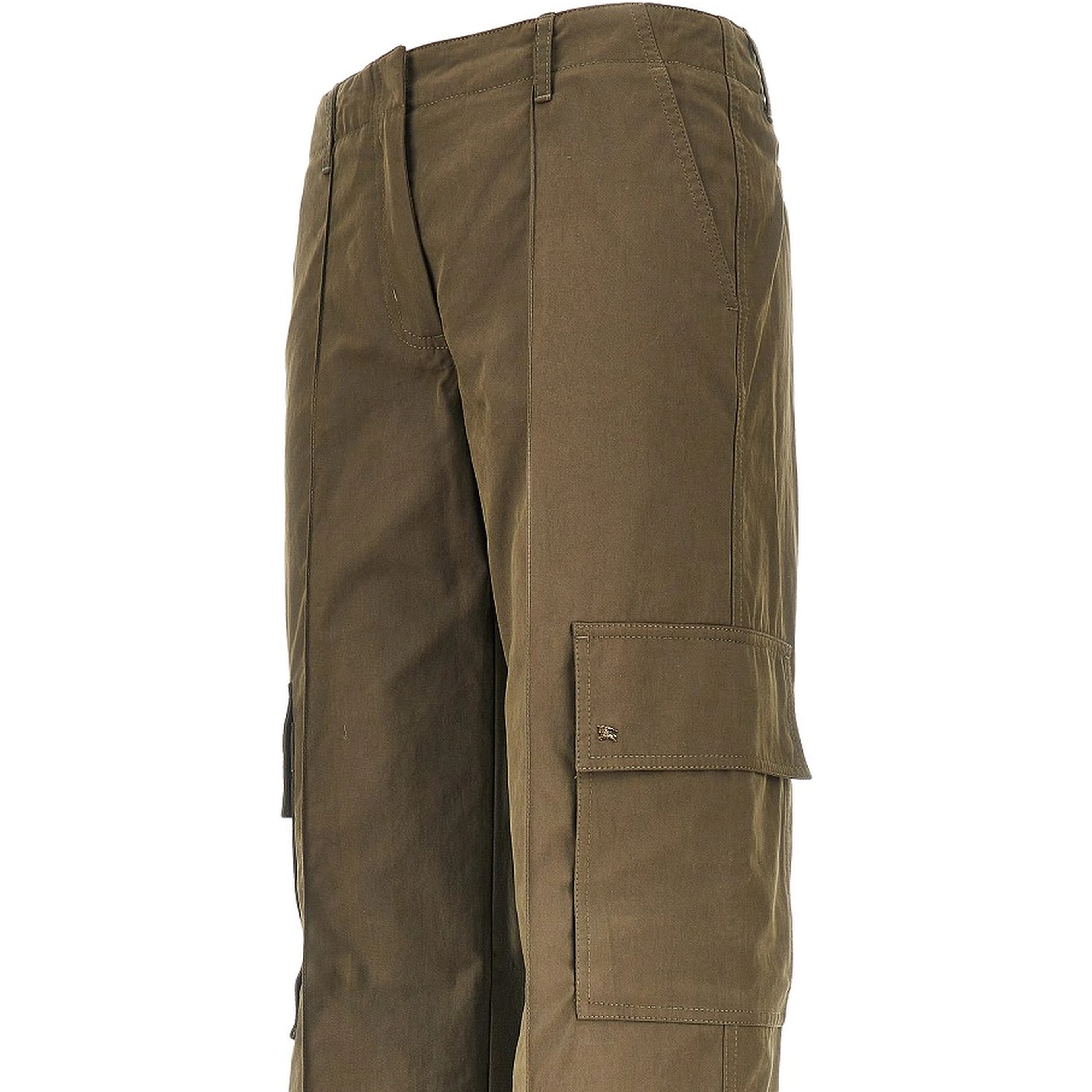 Gabardine cargo pants