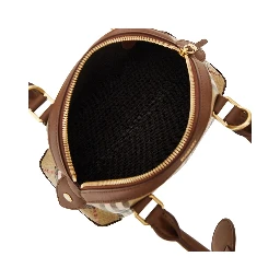 Coated Check canvas mini 'Primrose' bag