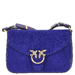 'Mini Love Bag Satchel' suede leather bag