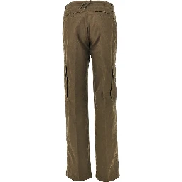 Gabardine cargo pants
