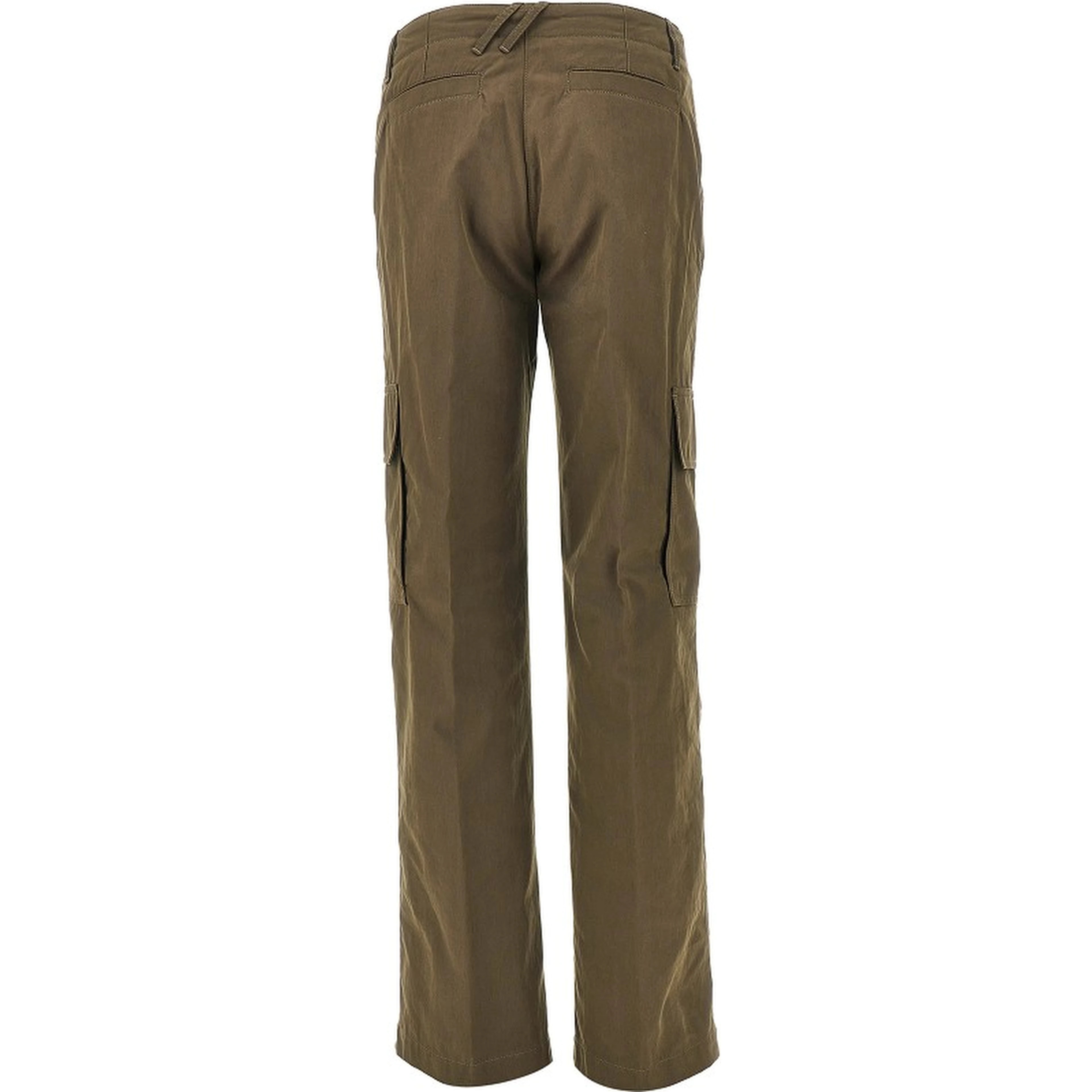 Gabardine cargo pants