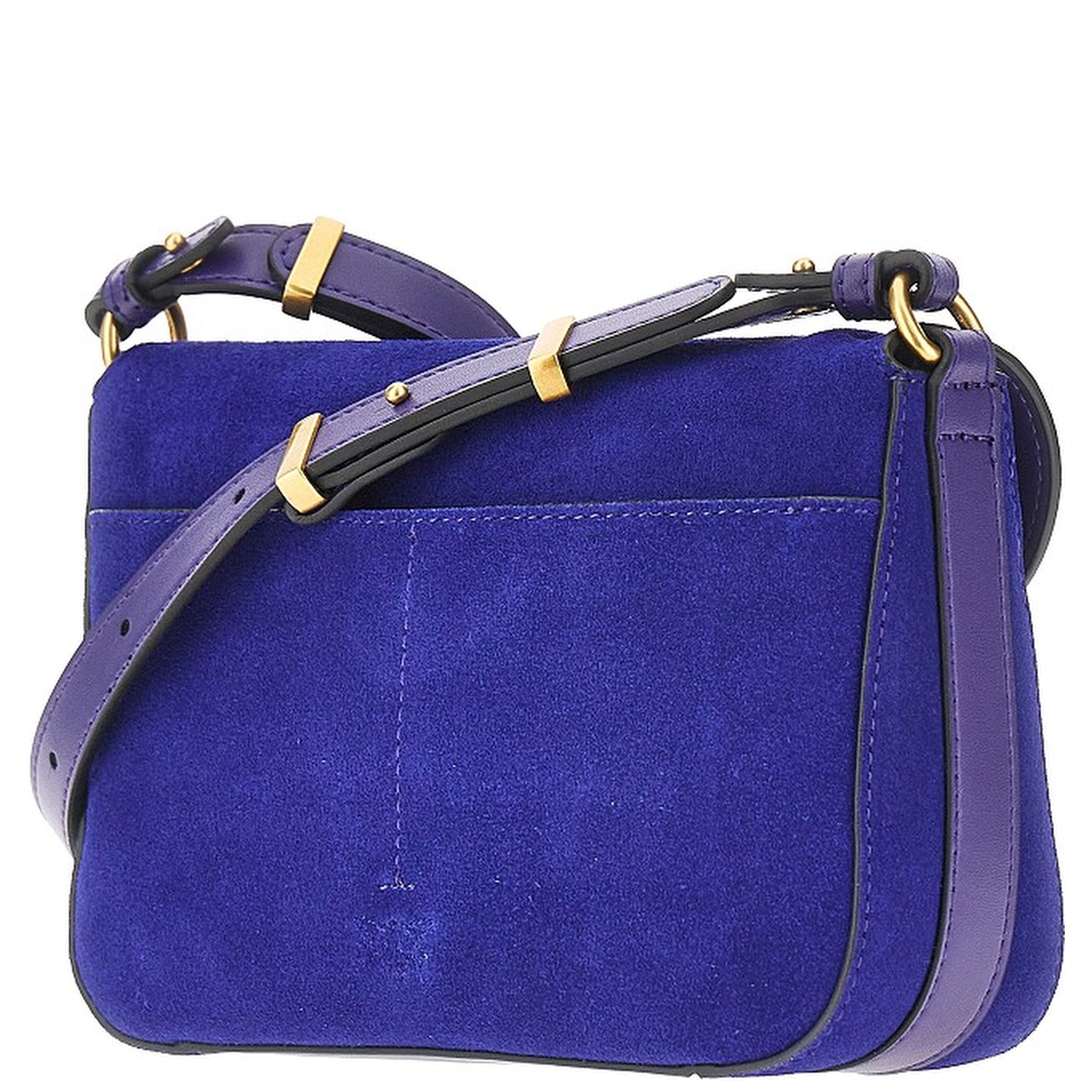 'Mini Love Bag Satchel' suede leather bag