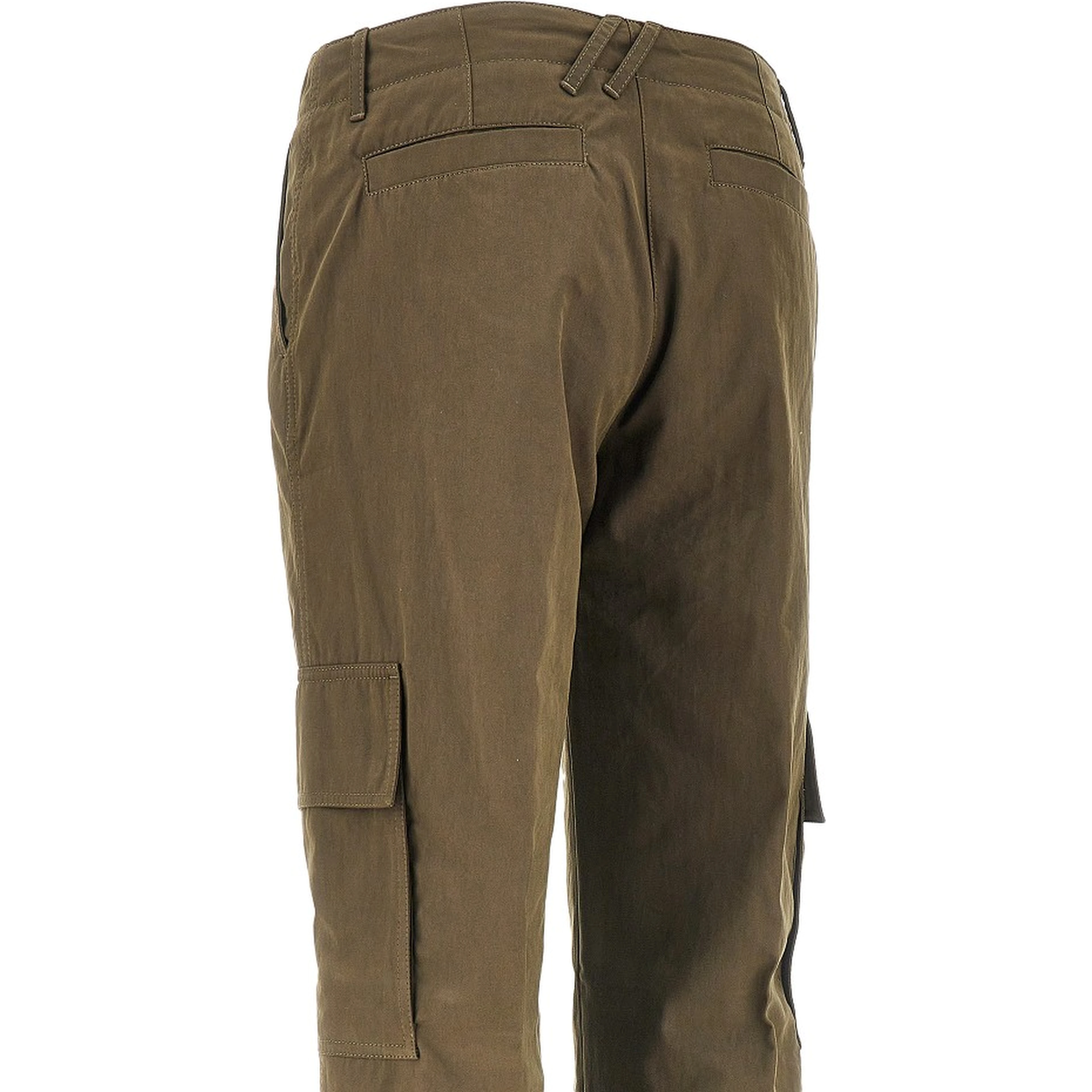 Gabardine cargo pants