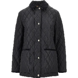 Quilted nylon country jacket