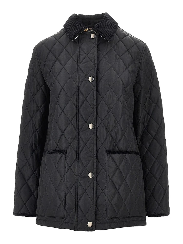 Quilted nylon country jacket