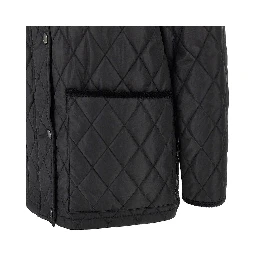 Quilted nylon country jacket