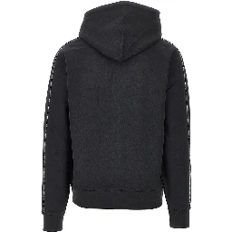 Full-zip hoodie with Check piping