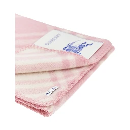 Check wool scarf