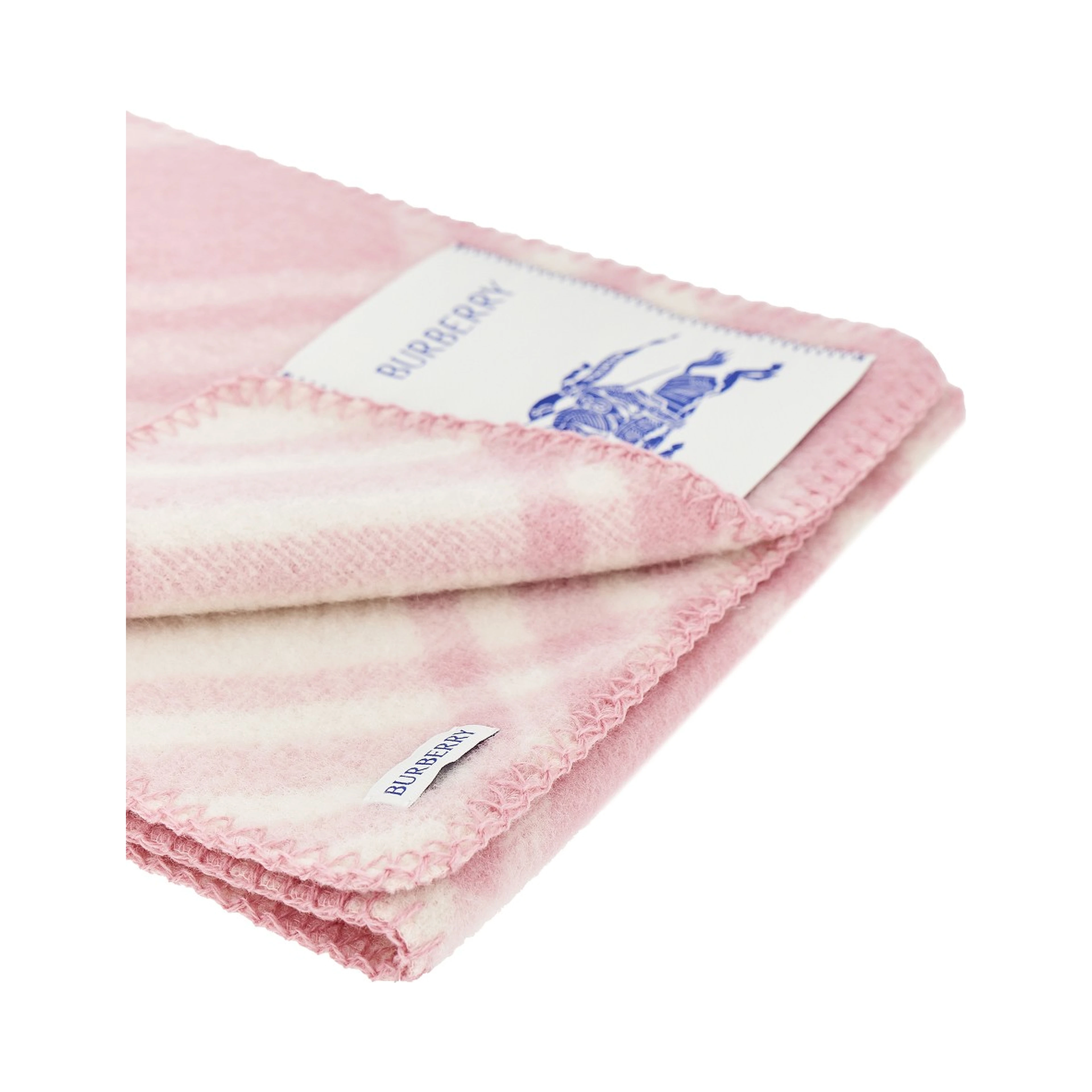Check wool scarf