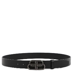 Balenciaga BB Leather Belt