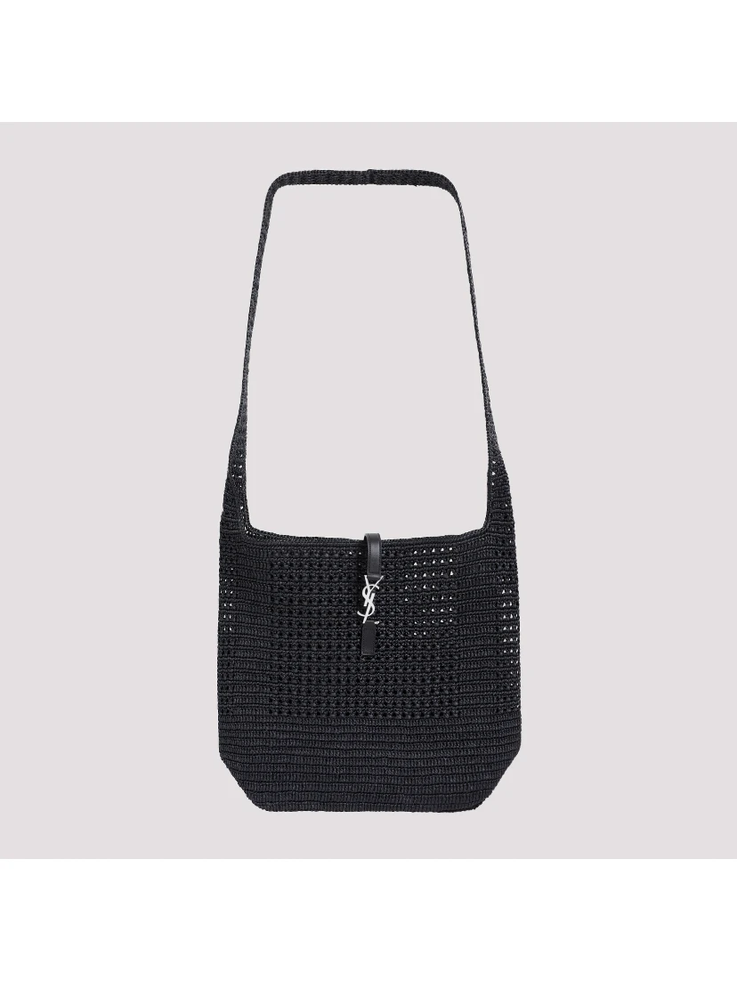 Saint Laurent Raffia Hobo Bag