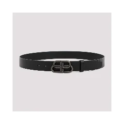 Balenciaga BB Leather Belt