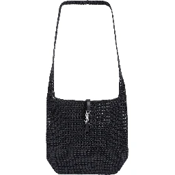 Saint Laurent Raffia Hobo Bag