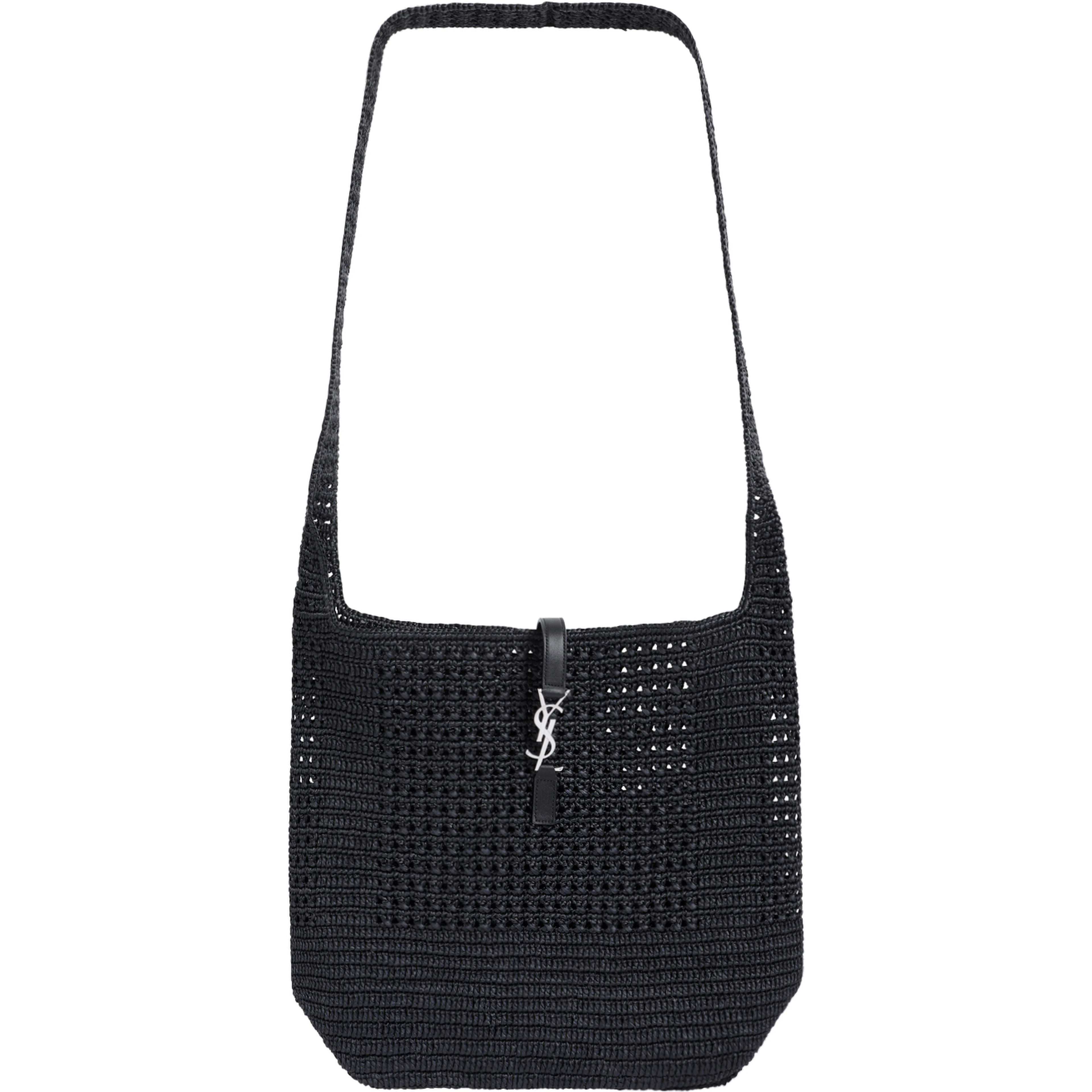 Saint Laurent Raffia Hobo Bag