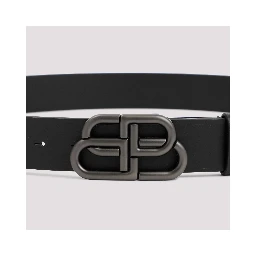 Balenciaga BB Leather Belt