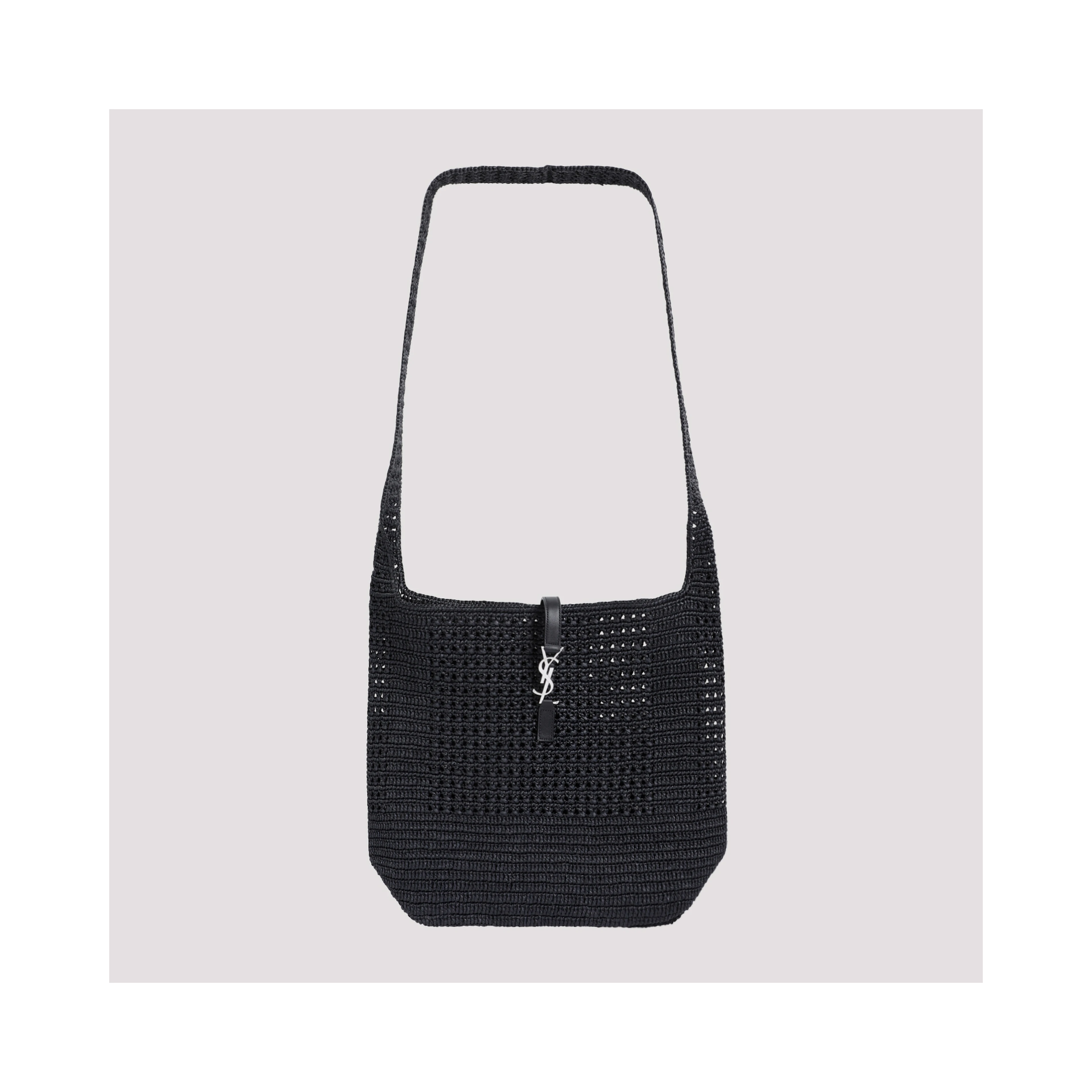 Saint Laurent Raffia Hobo Bag