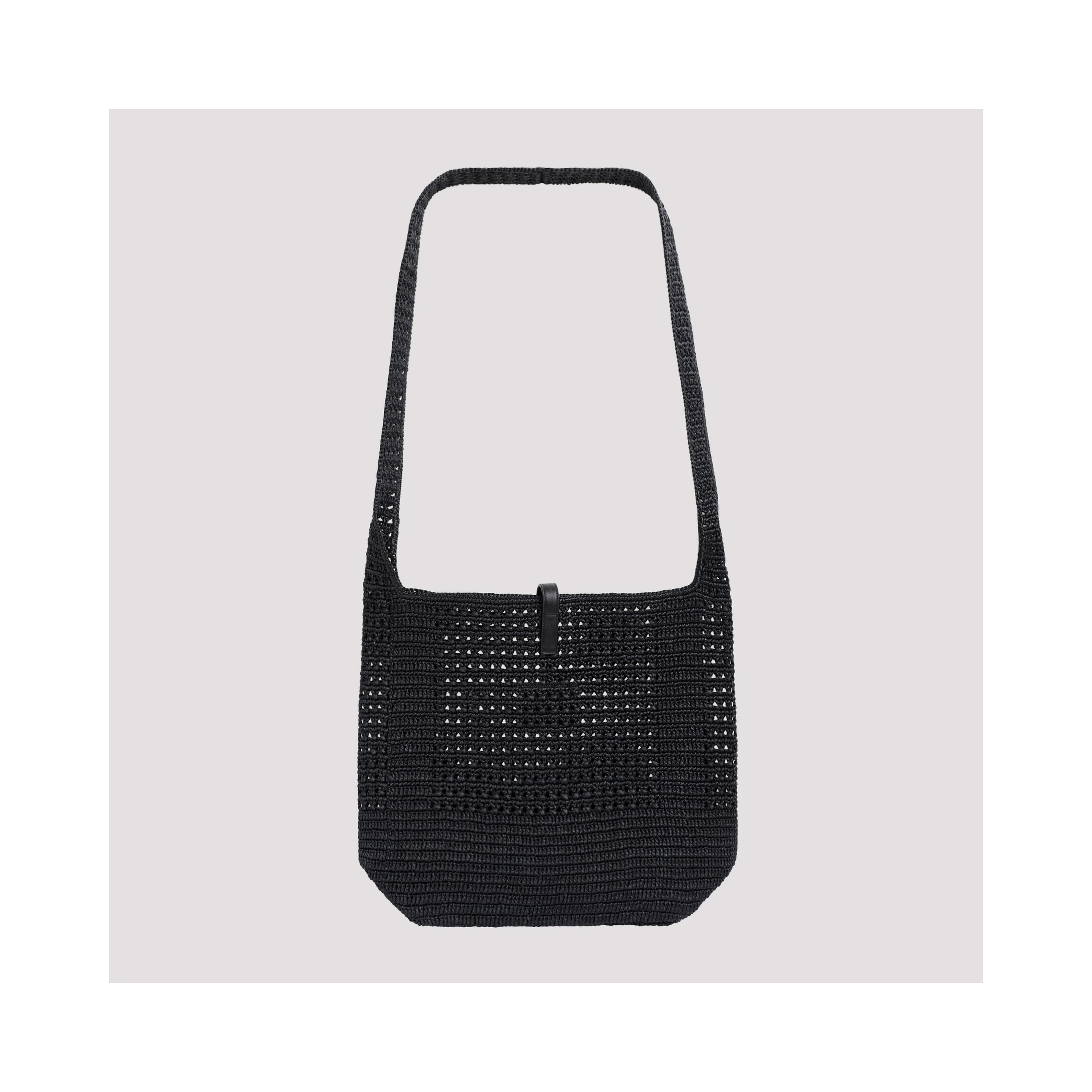 Saint Laurent Raffia Hobo Bag