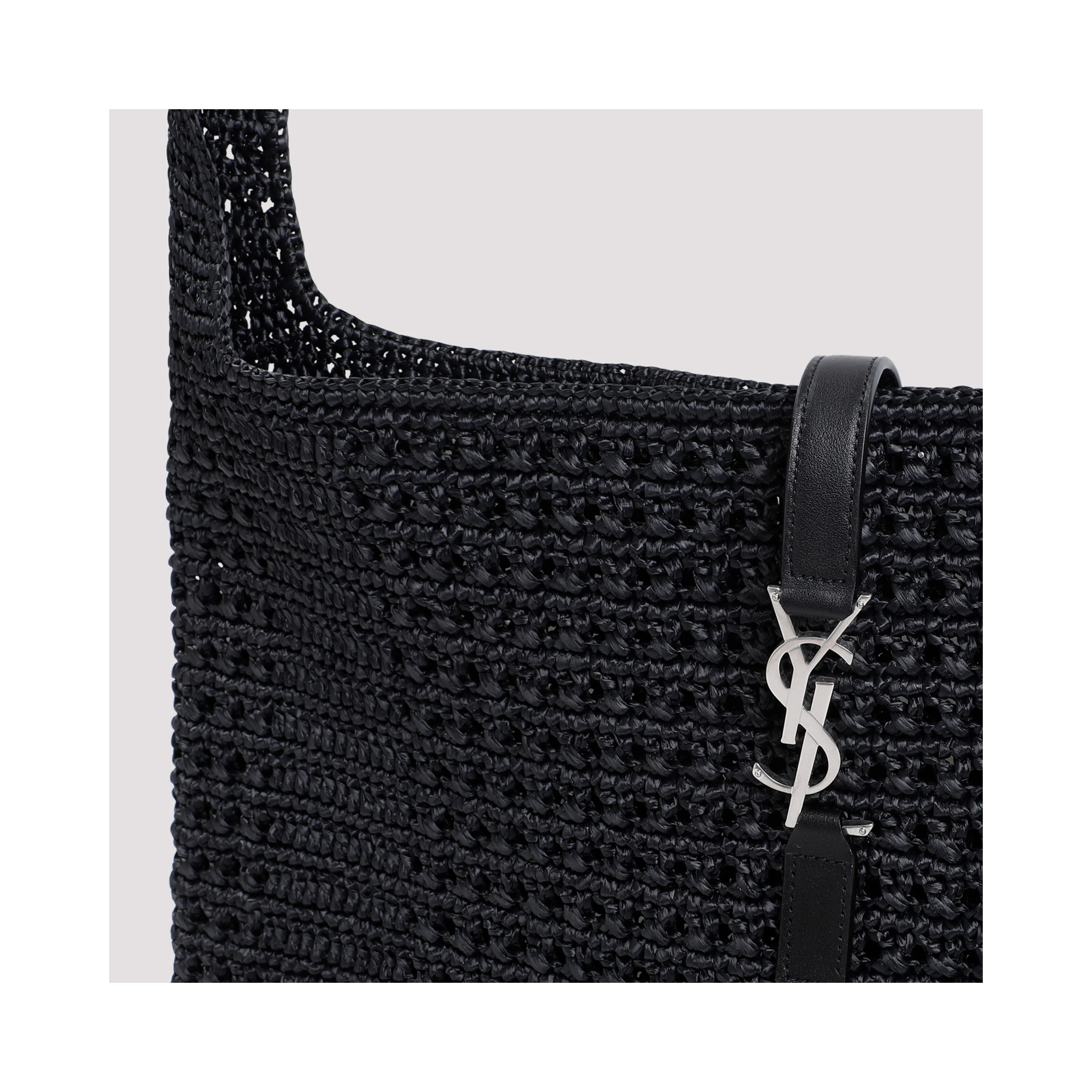 Saint Laurent Raffia Hobo Bag