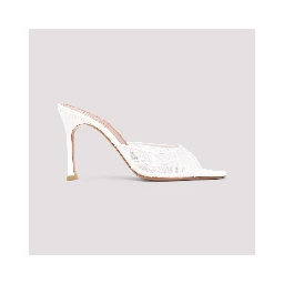 Amina Muaddi Alexa Lace 95 Slippers