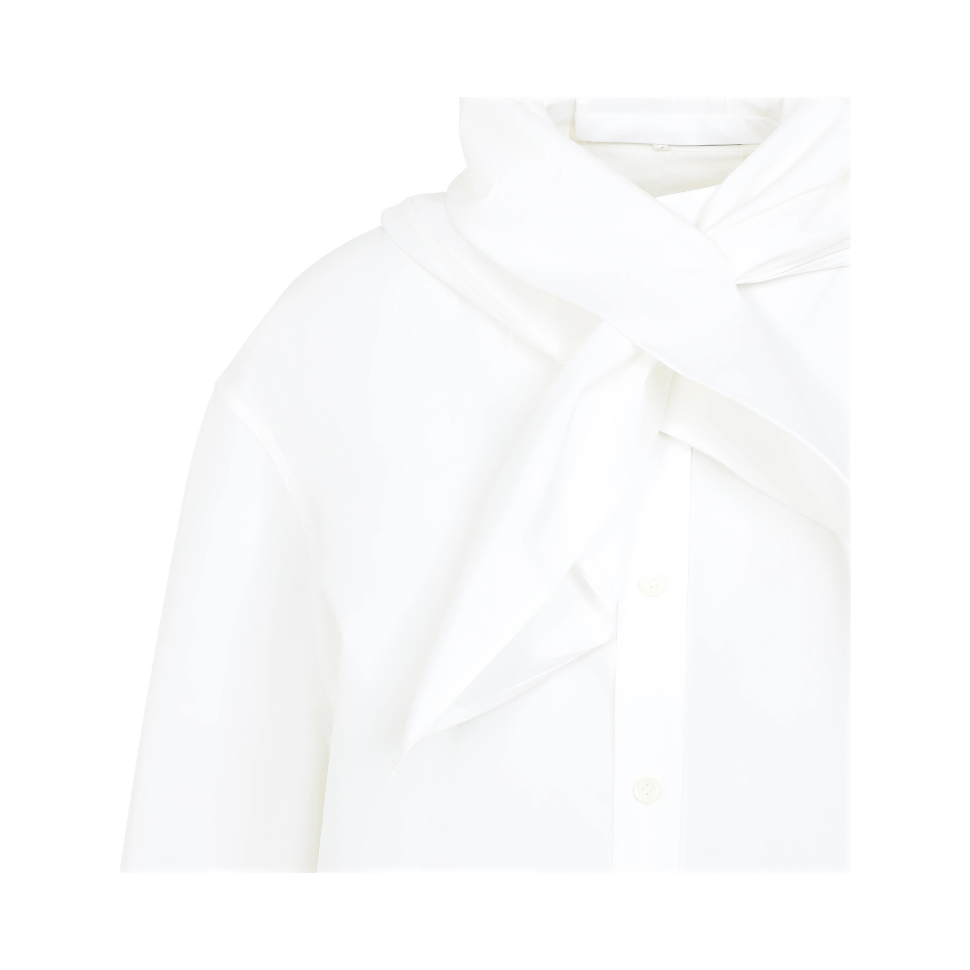 Carven Scarf Shirt