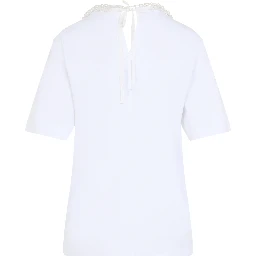 Carven Pearl Necklace T-shirt