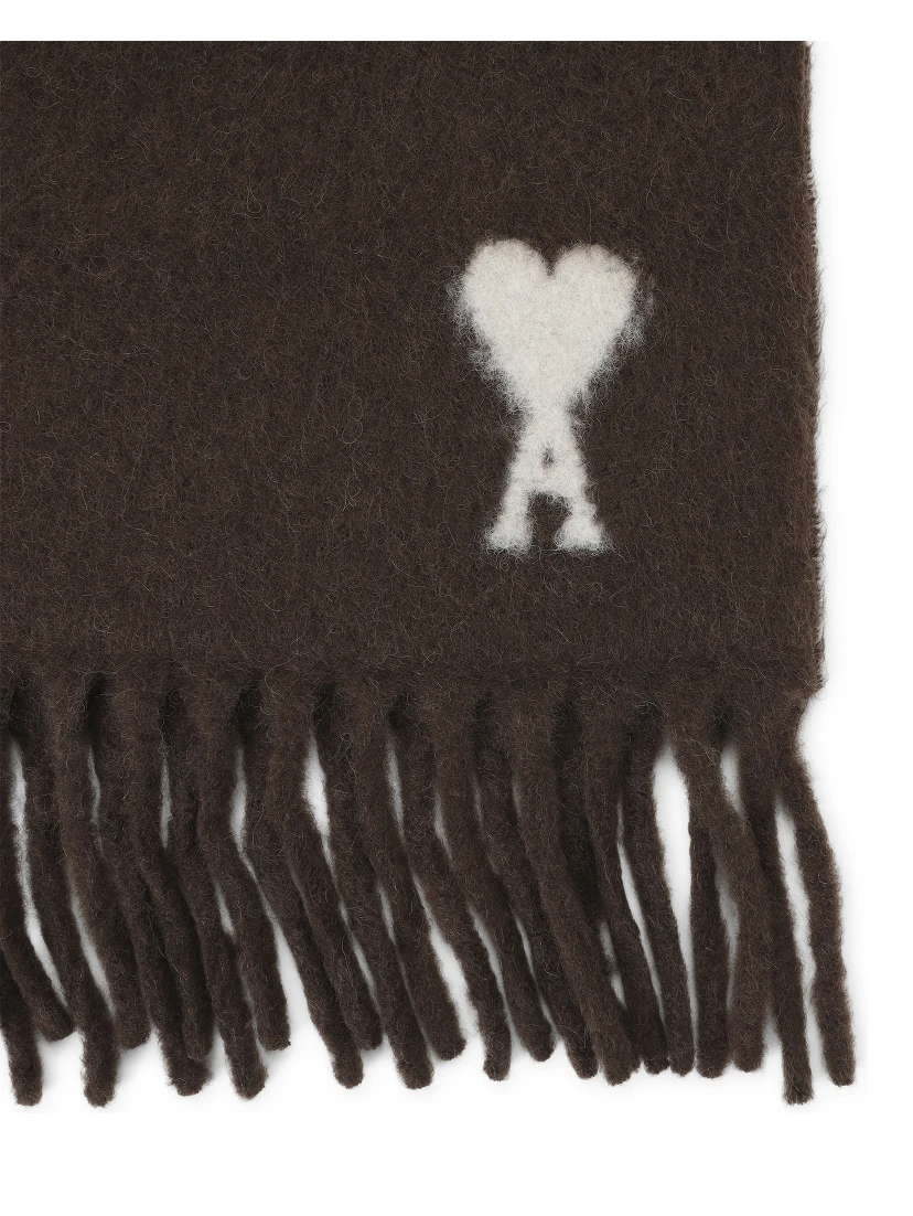 Ami Paris Cloud Knit Scarf